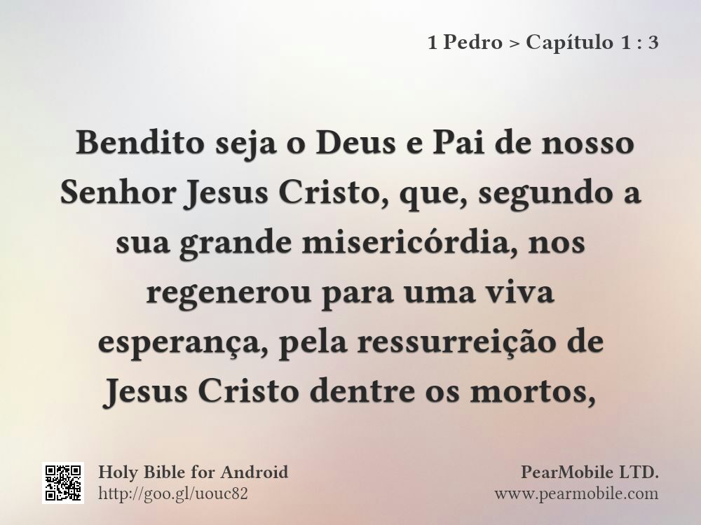 1 Pedro, Capítulo 1:3